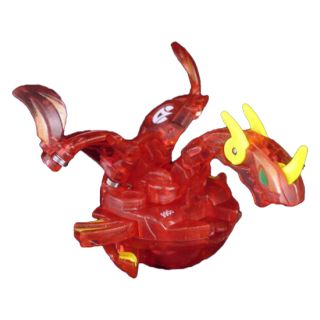 bakugan pyrus translucent red ultra dragonoid 990g