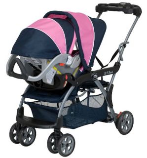 Baby Trend Sit N Stand Deluxe Hanna Twin Tandem Stroller New Same Day 