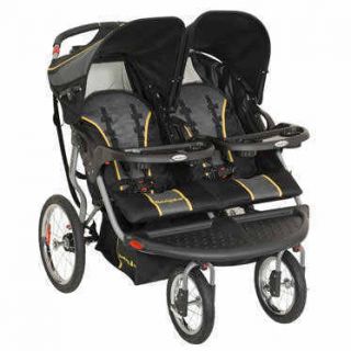 Baby Trend Navigator Double Wheel Jogger Stroller Sonic Side by Side 