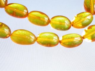 High Quality Vintage Baltic Amber Olive Beads Necklace