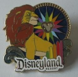 Disney California Adventure AAA Simba Lion King World Color Disneyland 