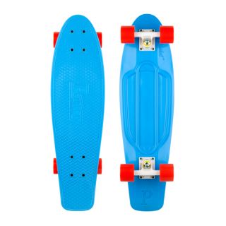 Penny Original 2012 Banana Nickel Board Skateboard Cruiser Blue White 