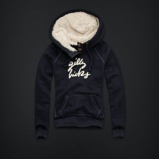   GILLY HICKS by ABERCROMBIE & FITCH WOMANS HOODIE AVOCA size X Small