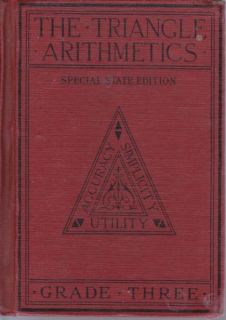 The Triangle Arithmetics Grade 3 Three Brueckner 1932
