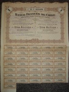 banco frances de chile s a 1925 chile