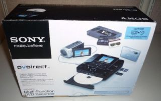 Sony DVDirect VRD MC6 Standalone DVD Recorder w Card Reader Transfer 