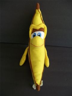 12 Classic Toy Yellow Banana Plush Stuffed Animal Toy