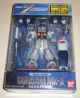 2000 Bandai MSIA RX 178 Gundam Mk II AEUG Mobile Suit Z Gundam Action 