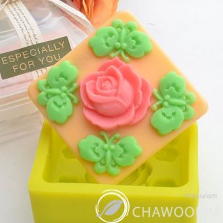 Oriental Rose Silicone Molds Soap Molds for Handmade Soap Making 