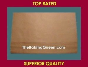Unbleached Natural Baking Parchment Paper Cookie Sheet LINERS★12X16 