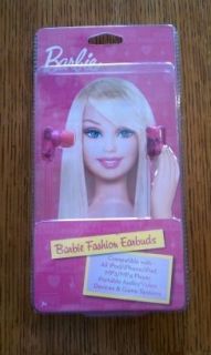 Barbie Fashion Earbuds Headphones for iPod iPhone iPad MP3 MP4 Player 