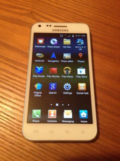 Samsung Galaxy S II Epic 4G Touch 16GB White Sprint Parts Repair read 
