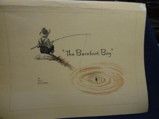 The Barefoot Boy Prints by Paul Detlefson