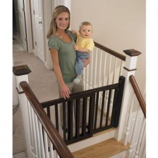 safety 1st espresso swing baby kid pet security gate new authorized 