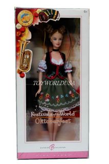 Barbie DOTW Festivals of The World Oktoberfest Doll