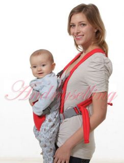 Front Back Kid Baby Carrier Infant Comfort Backpack Sling Wrap Harness 