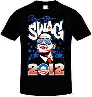 Barack Obama Swag 2012 President Election Shirt Democrat Shirt