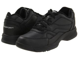 80 NEW MENS ROCKPORT BARNWELL BLACK LEATHER WALKING ATHLETIC SHOES 