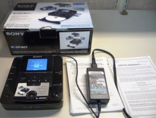 Sony DVDirect VRD MC6 Standalone DVD Recorder w Card Reader Transfer 