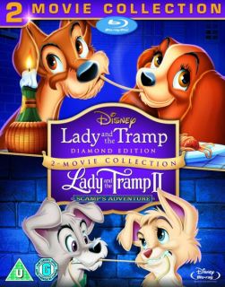 Lady and The Tramp Lady and The Tramp II Blu Ray 2 Disc Set New SEALED 