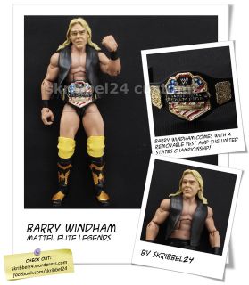 WWE Custom Barry Windham Classic Mattel Elite Legends 4 Horsemen WCW 
