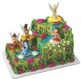 TINKERBELL Fairies CAKE Topper DECORATION Figures