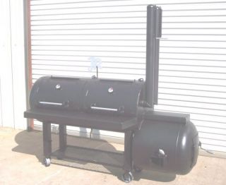 New Custom Patio BBQ Pit Smoker Charcoal Grill