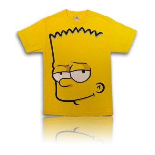 Men Funny T Shirt Bart Simpson Adult All Sizes
