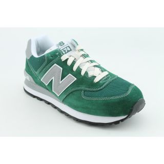 New Balance ML574 Mens Size 7 Green Regular Suede Running Shoes