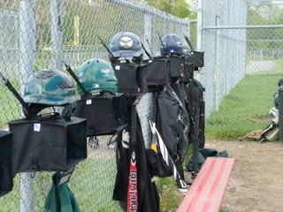 Equipment Organizer Softball Baseball Bat Glove Helmet
