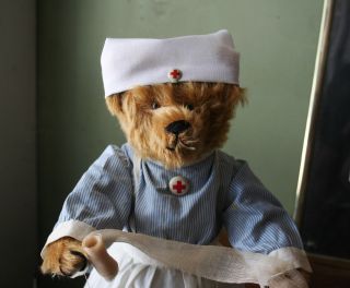 Stearnsy Nurse, the spirit of Clara Barton, from Stearnsy Bears