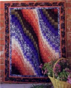 PATTERN FOR~BARGELLO BOOGIE CRIB OR WALL QUILT~FROM MAGAZINE )