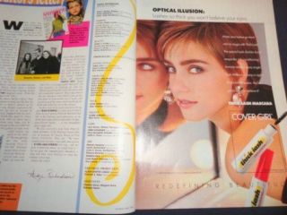 Seventeen 4 1991 Milla Jovovich Naomi Hewitt Couturier Shana Zadrick 