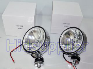 Pair 6 inch HID Driving Spot Light HID Light 12V 55W White Offraod 4x4 
