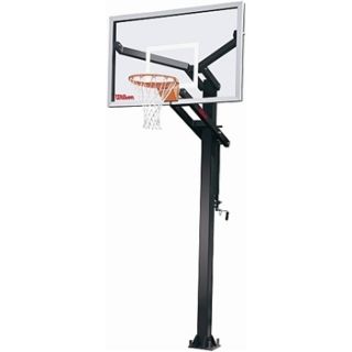   Glass 60 in Ground Basketball Goal Hoop System WTBS 6000