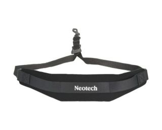 Neotech Regular Black Saxophone Soft Sax Strap Comfort Harness Swivel 