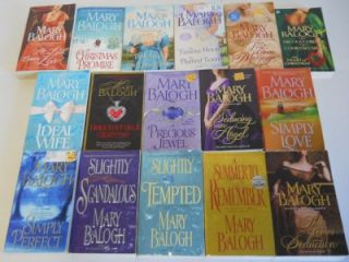Nice Lot of 16 Mary Balogh Historical Romance Regency Paperback Books 