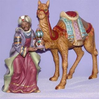   Kinkade Hawthorne Christmas Nativity Set King Balthazar Camel
