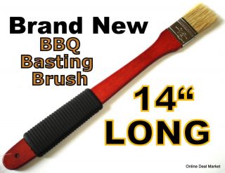 Long 14Handle BBQ Basting Brush Barbeque Cooking Grill