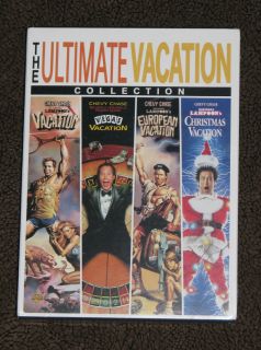 New The Ultimate Vacation Collection DVD Chevy Chase All 4 Movies 