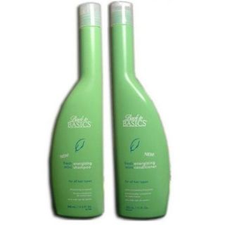 Back to Basics Fresh Mint Shampoo Conditioner 11 oz Duo
