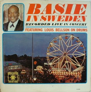 Count Basie Basie in Sweden Roulette 52099 Mono