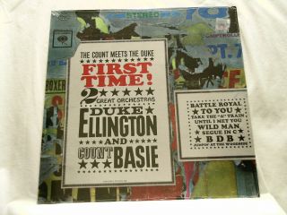Duke Ellington Meets Count Basie First Time Cat Anderson SEALED LP 