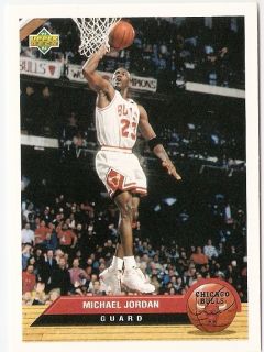   Michael Jordan Upper Deck McDonalds Basketball Trading Card P5