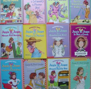 Lot of JUNIE B. JONES chapter books by Barbara Park!