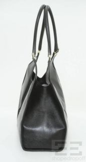 Gucci Black Textured Leather Bardot Bag