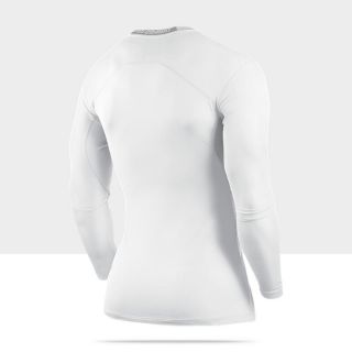 Nike Pro Combat Core Fitted 20 Long Sleeve Mens Shirt 449788_102_B
