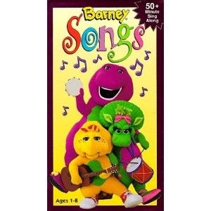 Barney Songs Sing Dancing Music Extravaganza VHS Kids