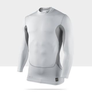 Nike Pro Combat Hyperwarm Compression Dri FIT Max   Tee shirt à col 