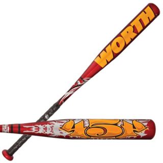 features of worth yb454 29 17 youth baseball bat 29 inch